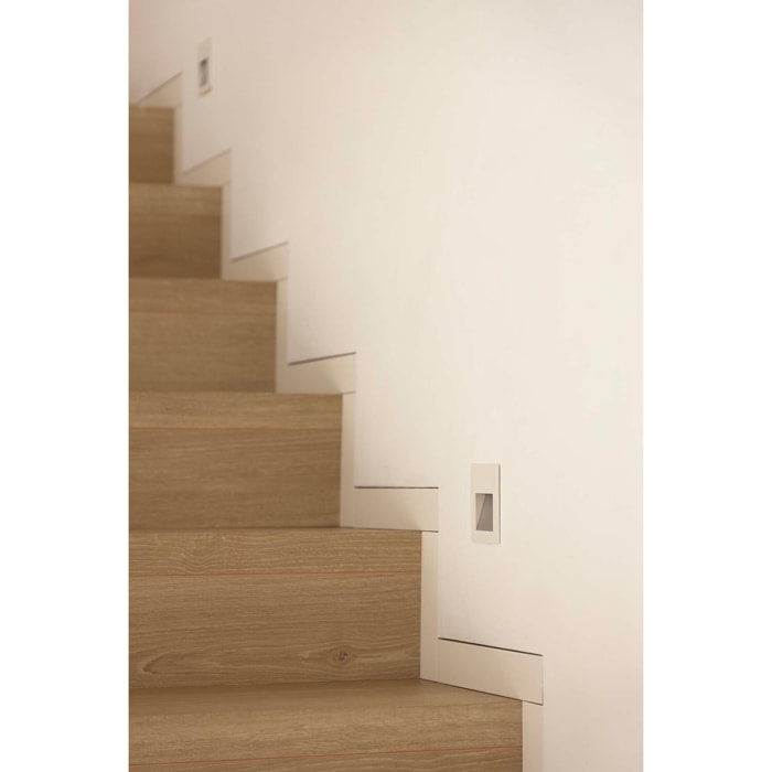 PLAS SQ Empotrable blanco