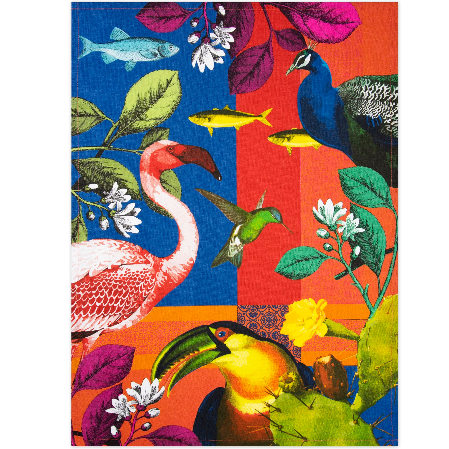 Set Canovaccio Presina e Guanto da Cucina Excelsa – Rhapsody, Cotone Multicolore