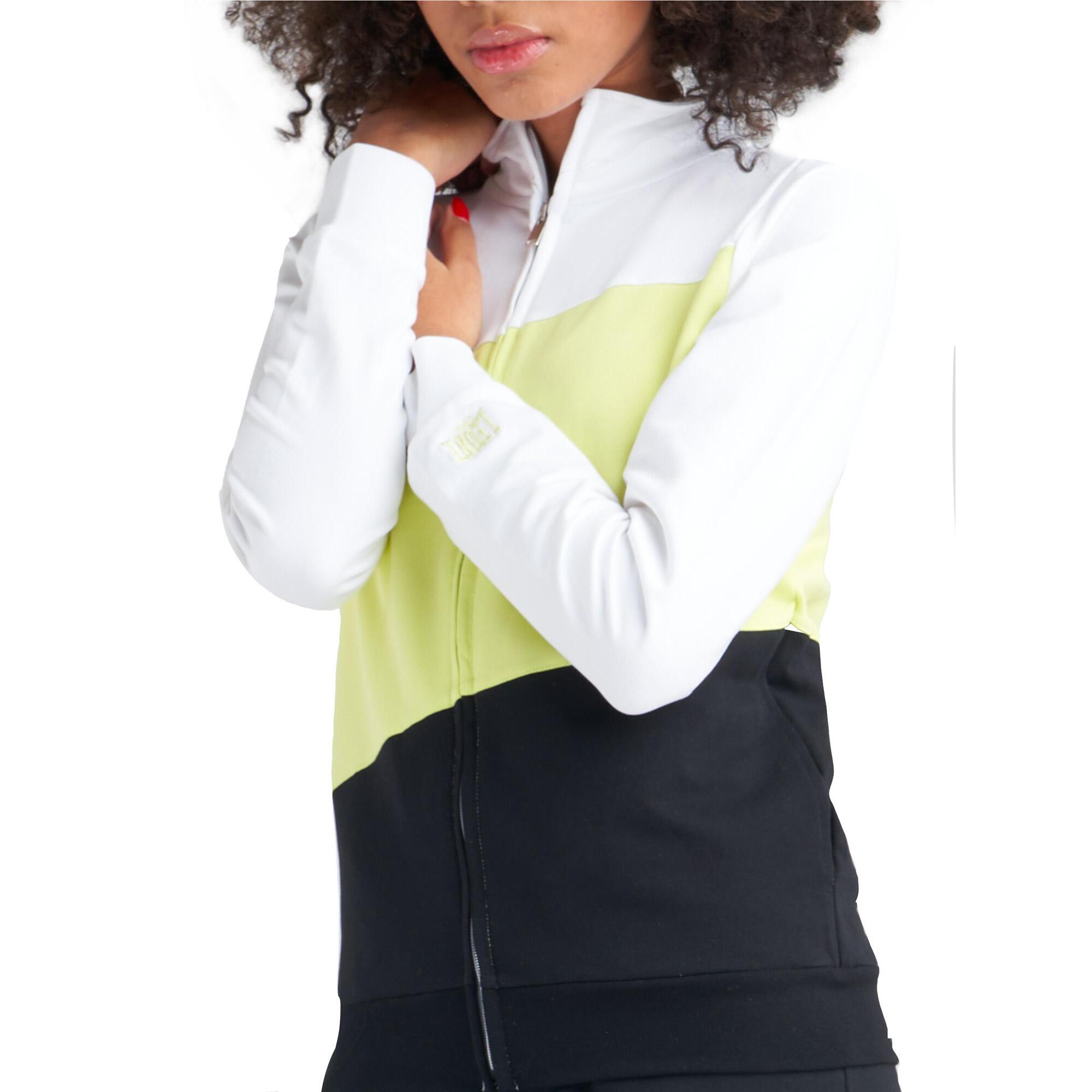 Tuta donna con collo alto e zip linea Live in Colors