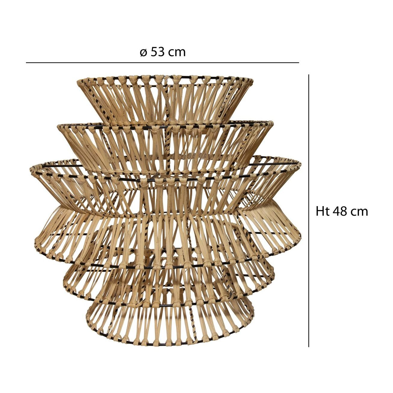 Suspension en bambou 53cm GANON