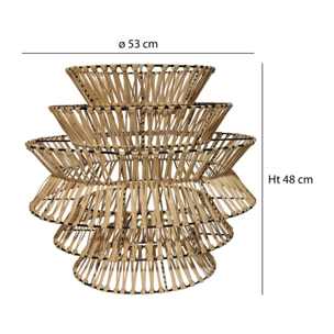 Suspension en bambou 53cm GANON