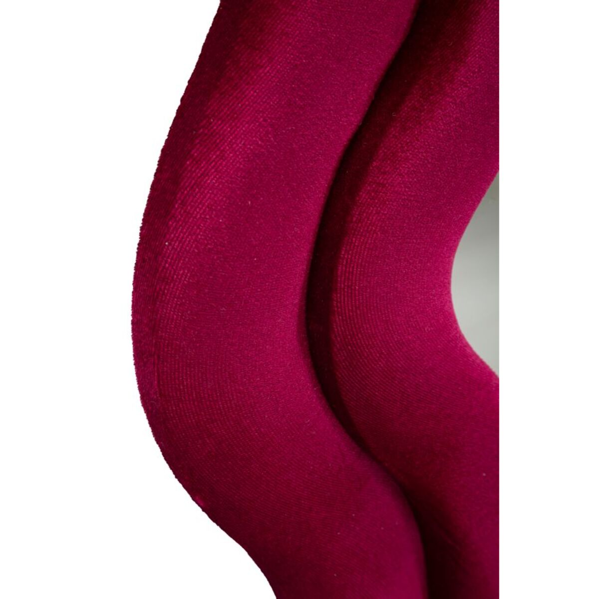 SPECCHIO DA MURO EMILY VELLUTO FUXIA CM 60X6X160 (MISURA SPECCHIO CM 42X144)