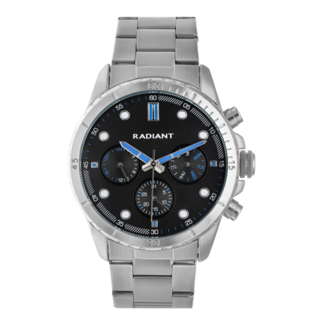 Reloj Radiant RA640701N Hombre Analogico Cuarzo con Correa de Acero inoxidable