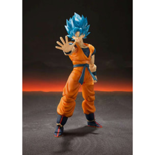 Dragon Ball Super S.H. Figuarts Figure Goku Super Saiyan God Blu 14 Cm Bandai