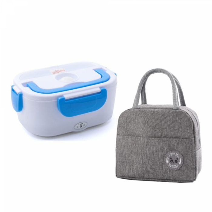 Boite à déjeuner chauffante électrique Bleu Herzberg HG03152-BLU