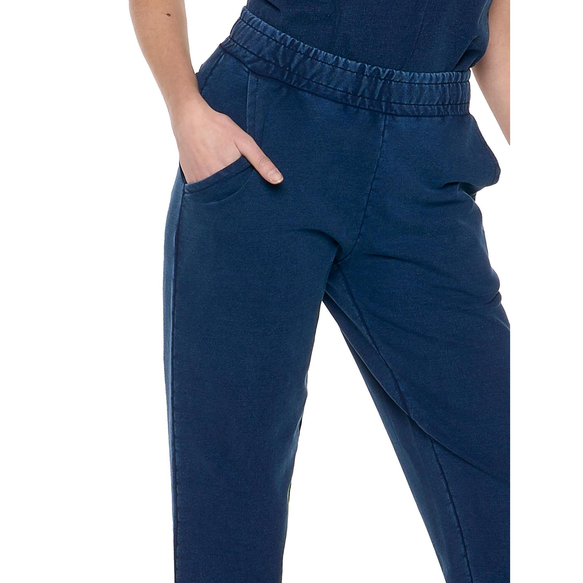 Pantalón deportivo denim mujer "Indigo"