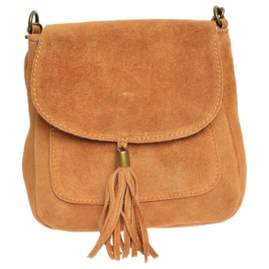 Borsa a mano Anna Luchini Cammello