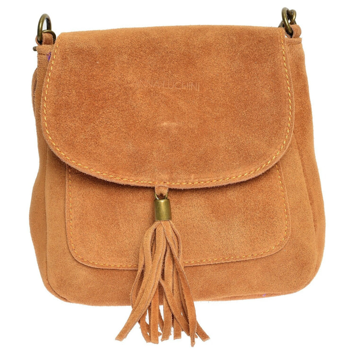 Borsa a mano Anna Luchini Cammello