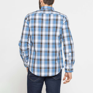 CAMICIA BUTTON-DOWN CON MANICA LUNGA E TASCHINO