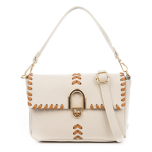 Basicò Bolso de mano Mujer. Piel auténtica Dollaro