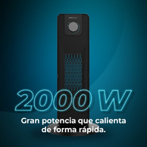 Calefactor cerámico ReadyWarm 2000 Max Ceramic Rotate de pie con 2000W, oscilaci