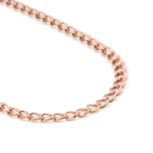 Collar Zexdo acabado oro rosa 18k