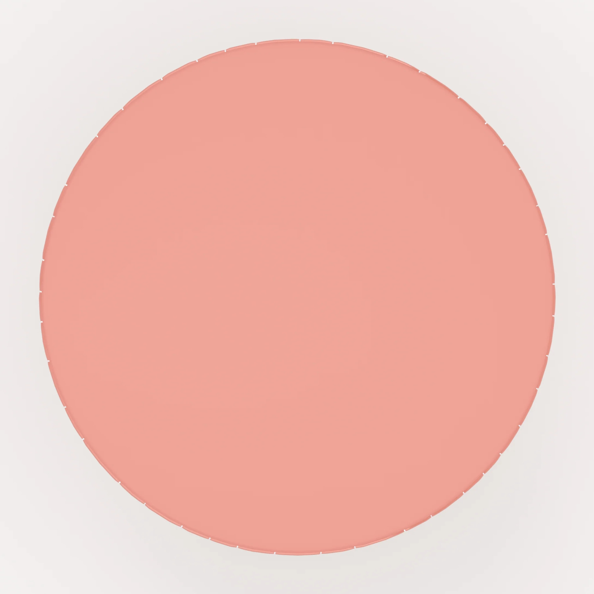 Table d'appoint ronde en métal rose D34.5 cm - Sidonie