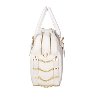 Borsa a mano da donna In Vera pelle Made in Italy 34,5x22x12 cm