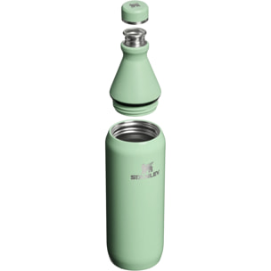 Botella de agua Isotermica - 0,59L - ALL DAY SLIM BOTTLE - Pistachio Gloss