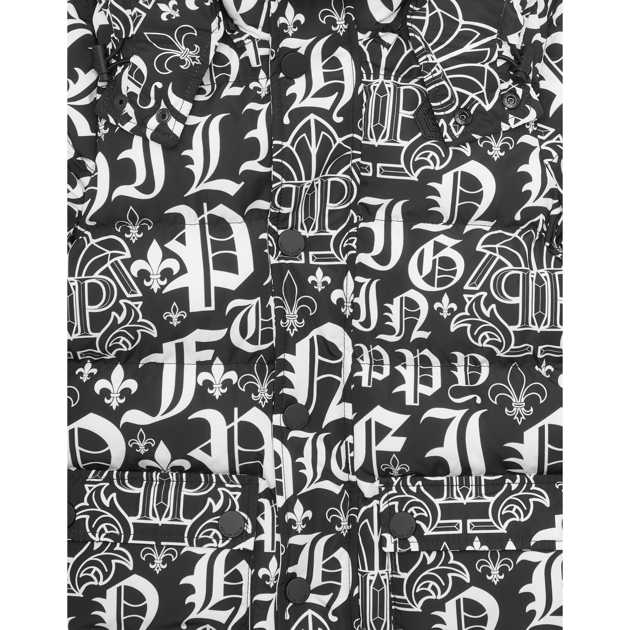 PHILIPP PLEIN Down Jacket GOTHIC PLEIN