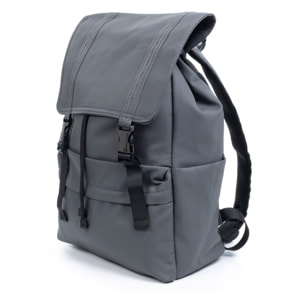Zaino multiscomparto, porta laptop 13". Strato impermeabile. Adattabile a Trolley. Idrorepellente.