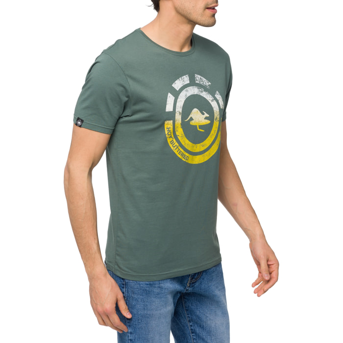 Camiseta Hot Buttered NAHUA Verde Claro