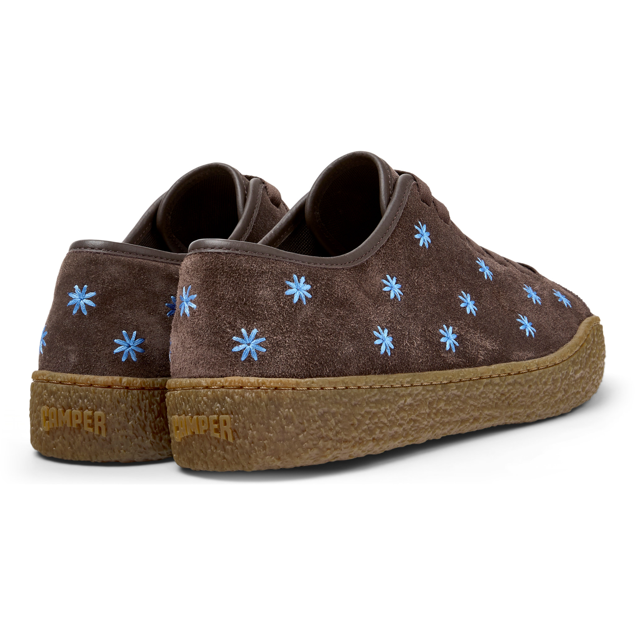 Sneakers - CAMPER Peu Terreno - Marrone - Pelle scamosciata