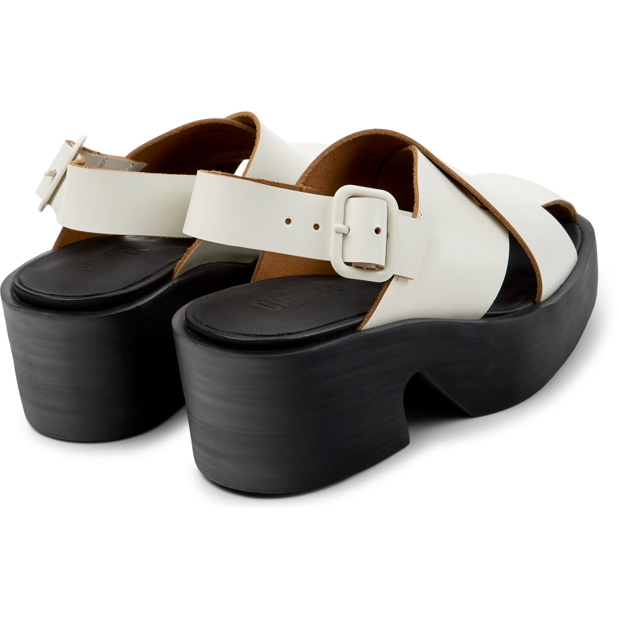 Sandalias - CAMPER Billie - Blanco - Cuero liso