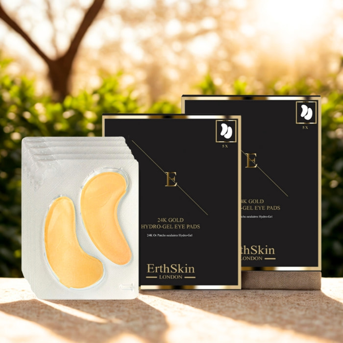 Parches de colágeno dorado para ojos Duo