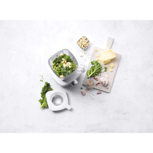 Blender Power Enfinigy Argent, 12 vitesses, 6 programmes