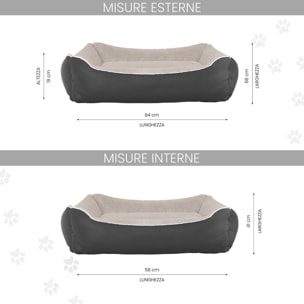 CUCCIA NUVOLA SOGNI E CAPRICCI PETS-PANNA 84 x 66 x h19cm