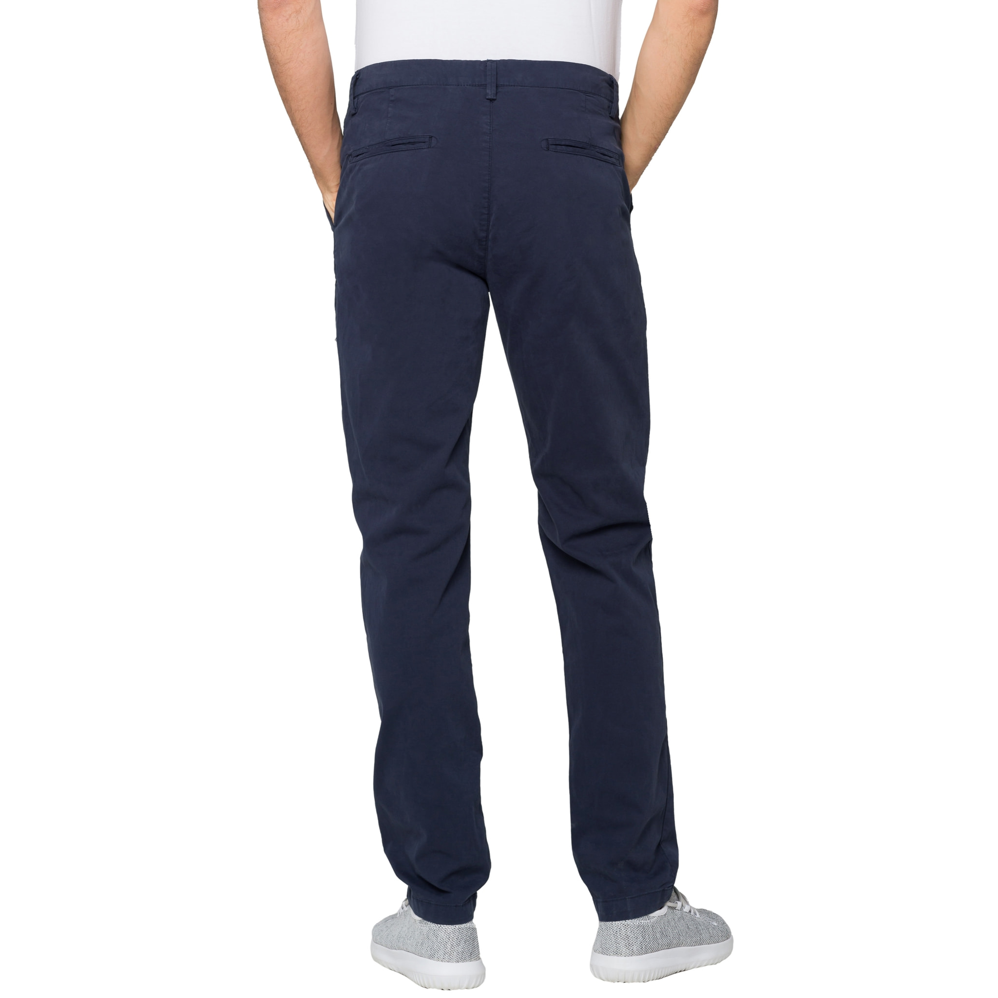 Pantalone chinos Hot Buttered Dawson blu navy
