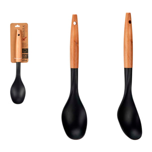 CUCHARA COCINA MANGO MADERA