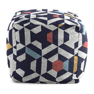 Pouf amovible en coton NAF NAF TWIST