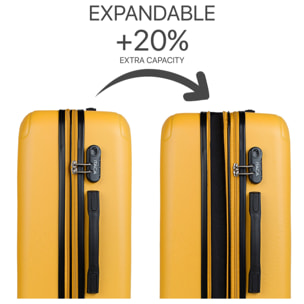 Maleta Itaca Sevron Amarillo