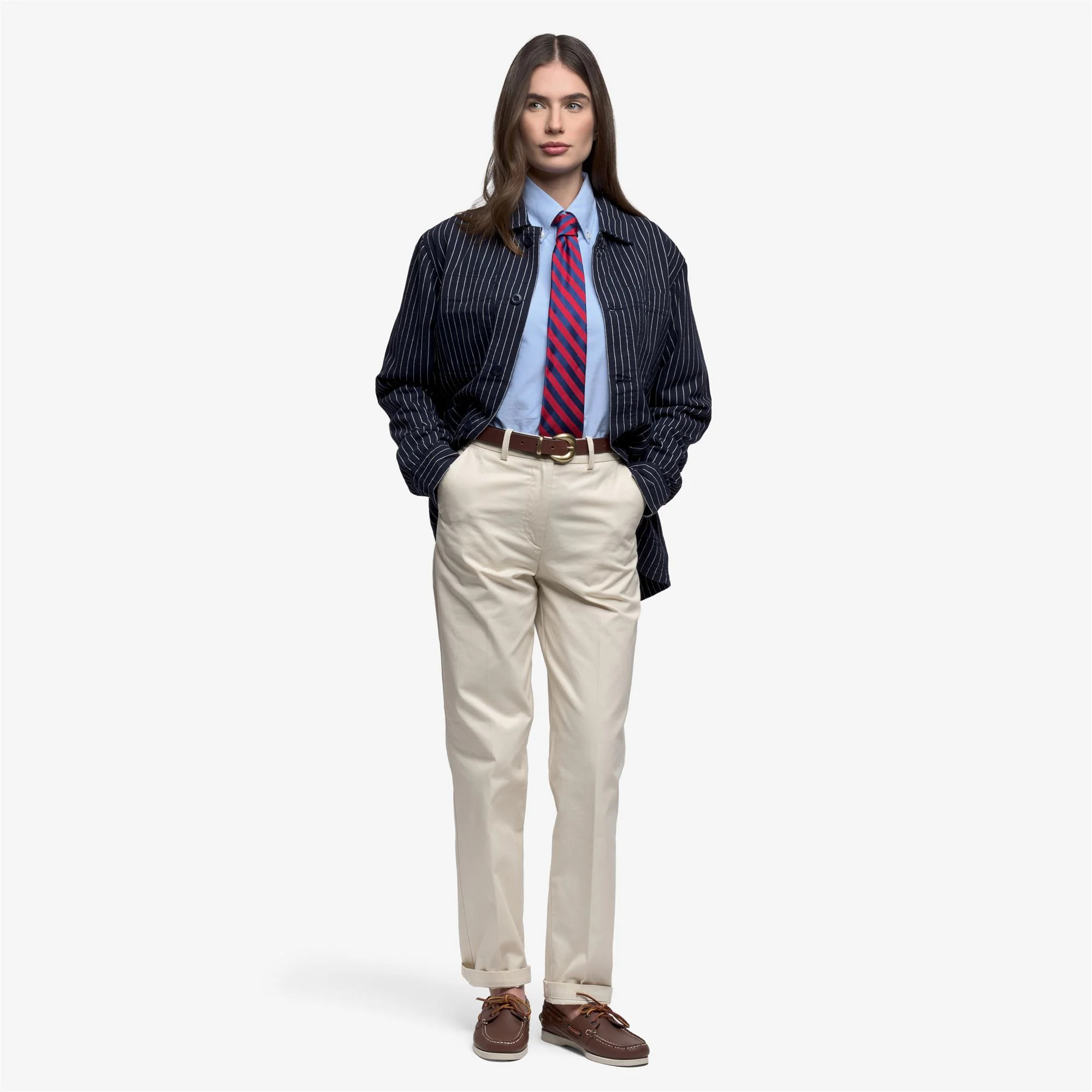 Sebago - Giacche Uomo Donna Blu - Dorr Stripes