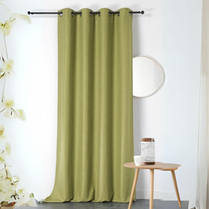 Rideau obscurcissant et isolant Boreal - Vert Olive