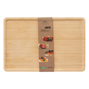 Planche de présentation en Bambou 45 x 30 cm Harmonie