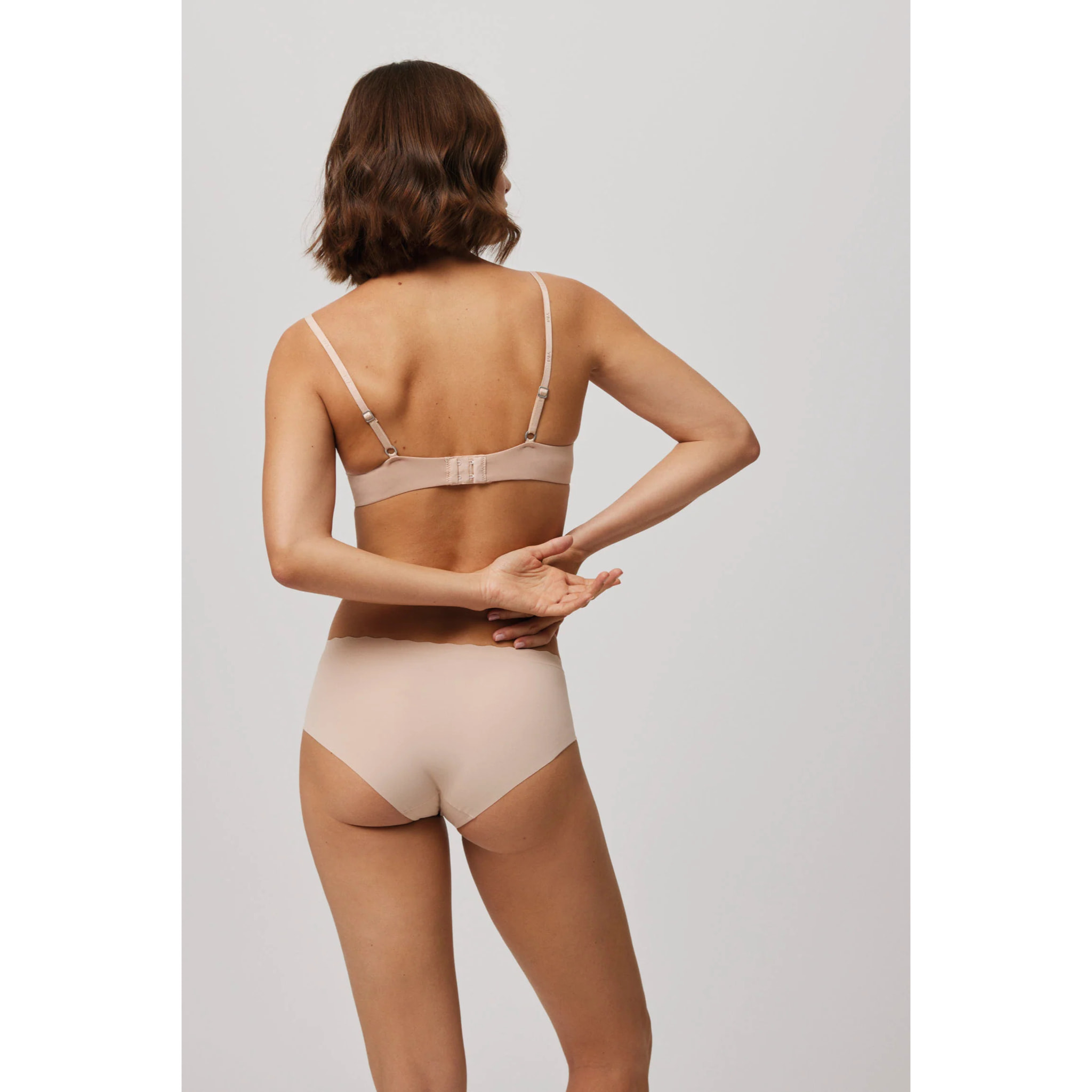 Mutandina midi laser beige