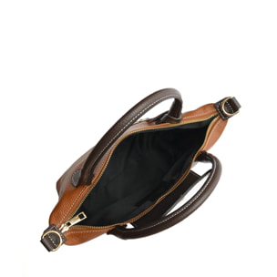 Borsa a mano Anna Luchini Cammello