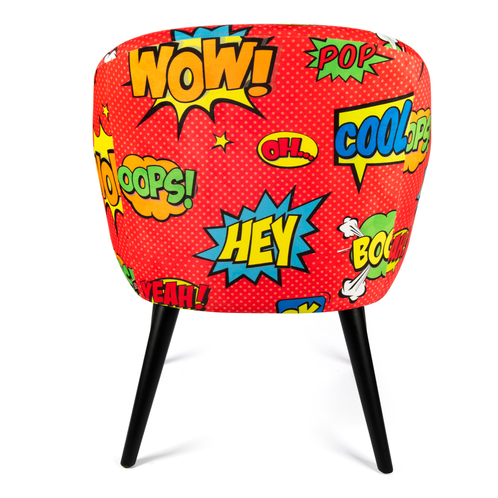 Poltrona Excelsa Pop in poliestere e multistrato 70,5x65x83 cm multicolore