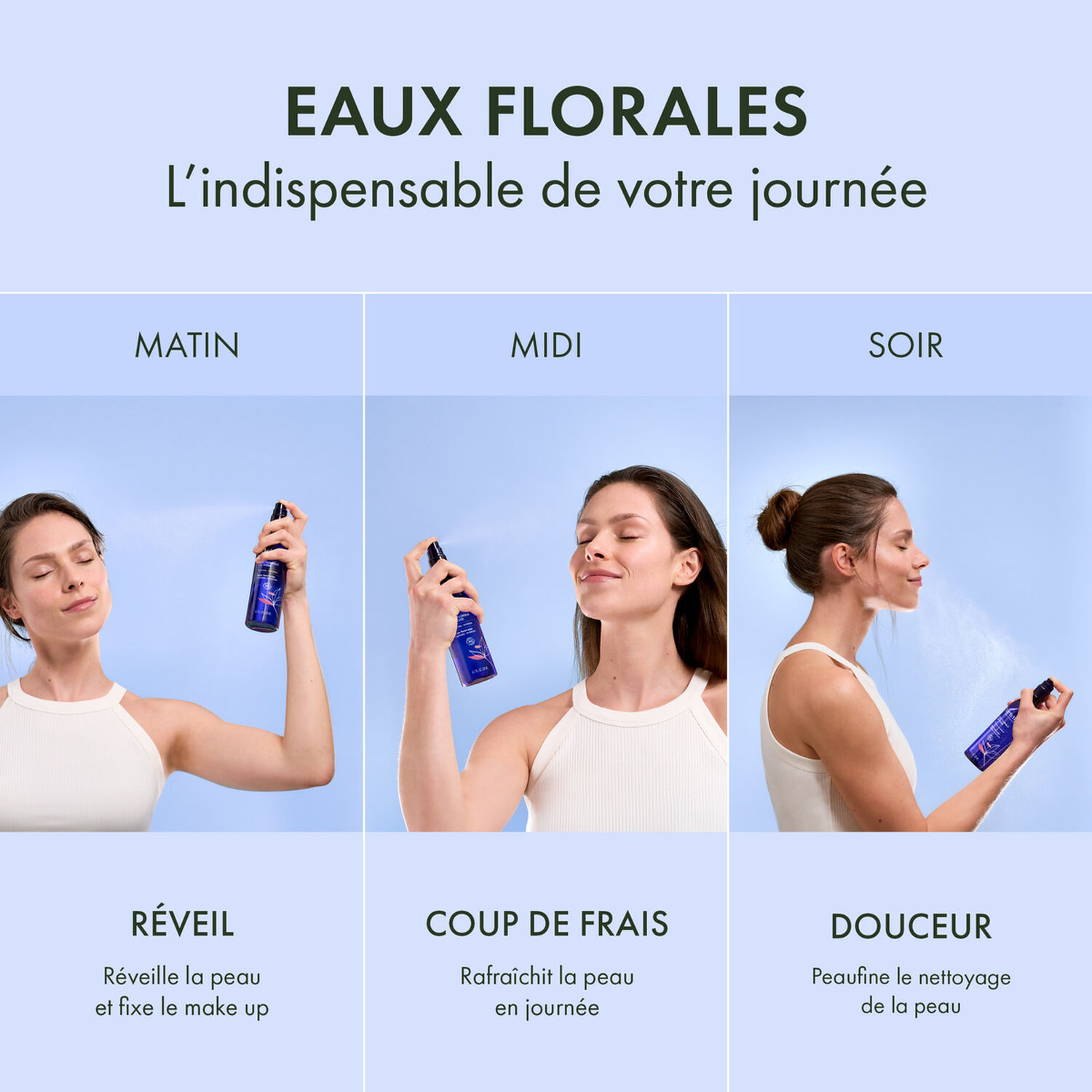 Eau Florale de Bleuet Bio - Apaisante  200 ml