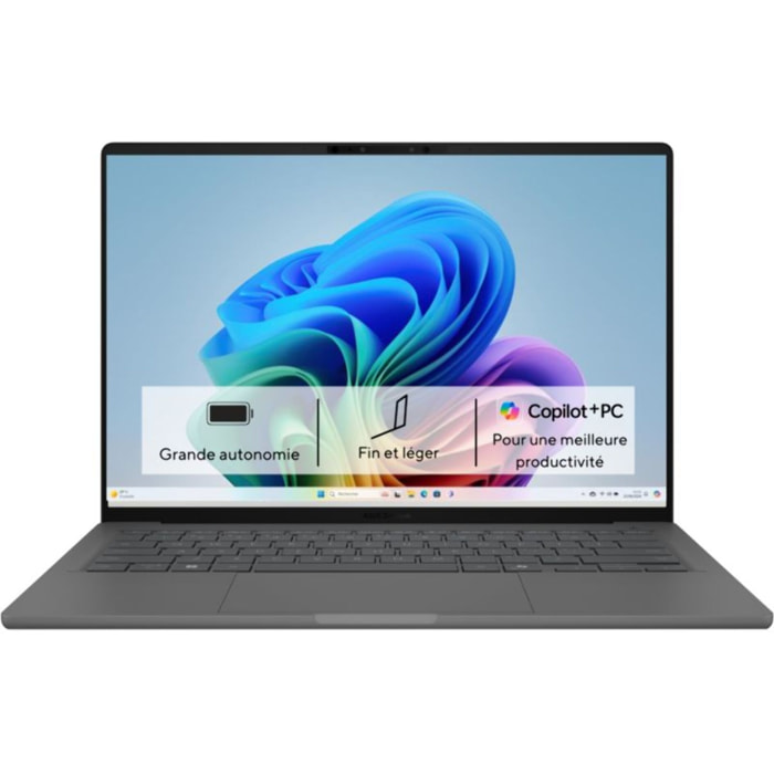 Ordinateur portable ASUS Zenbook UX3407QA-QD437W 14" OLED Snapdragon X plus 32 Go RAM SSD 1 To