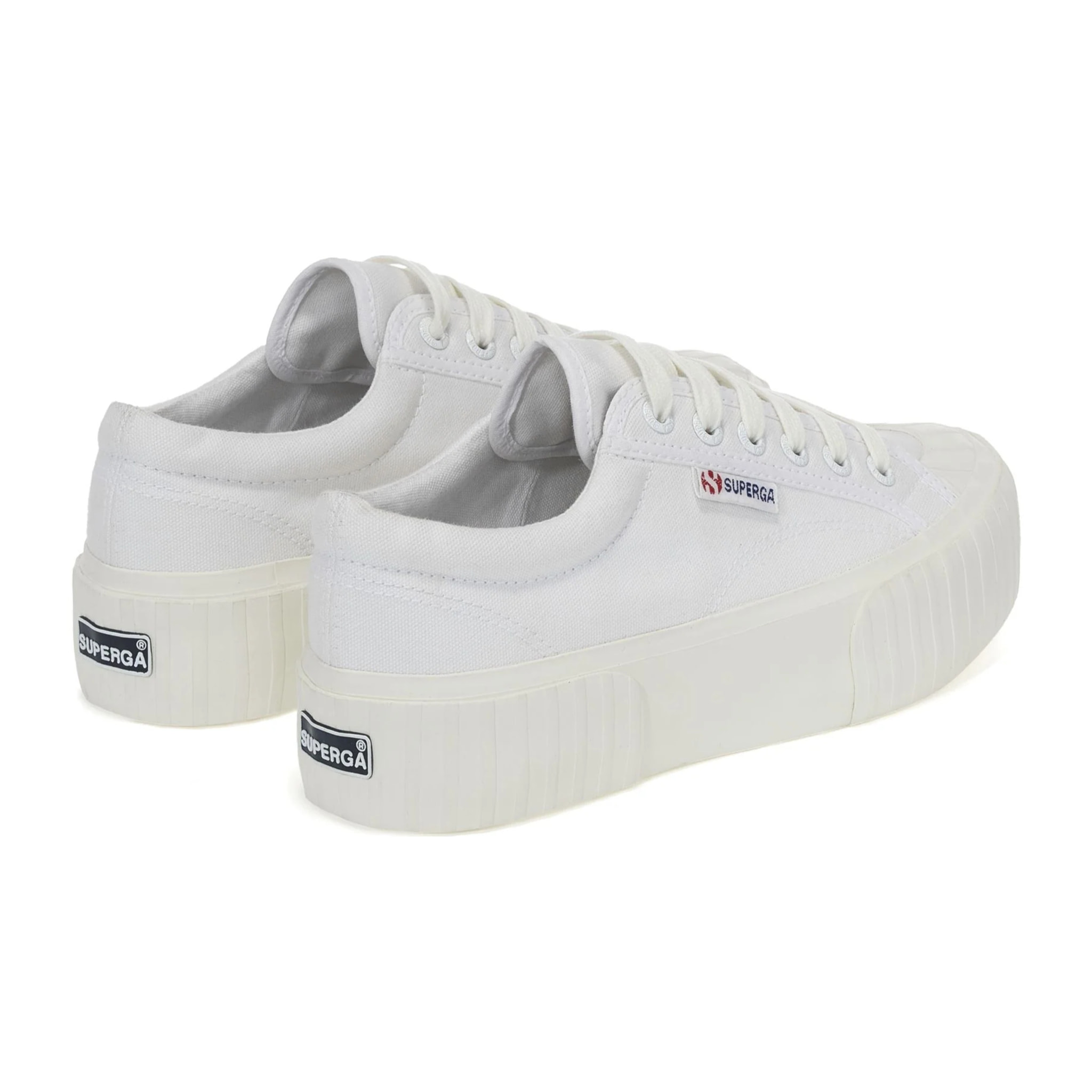 Sneakers Superga Donna Bianco 2631 Stripe Platform