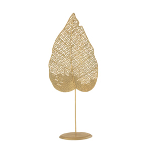 J-Line photophore Feuill - métal - or - large