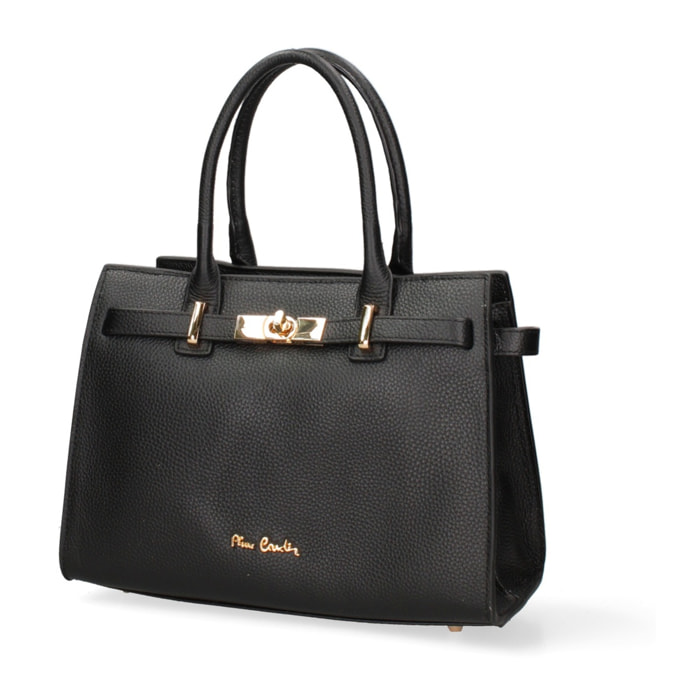 Borsa a mano da donna Made in Italy - Modello Eirian Nova - 100% pelle - 27.0 x 20.5 x 10.0 cm