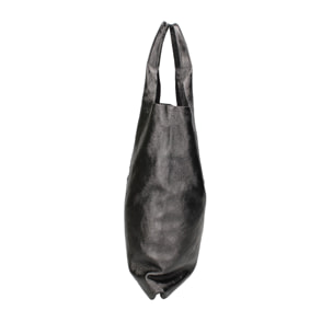 Borsa a spalla da donna - Modello Argenta - Pelle laminata - 44.0 x 38.0 x 3.0 cm