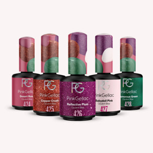 Set vernis semi-permanent - Opulent Bliss - 5x 15 ml