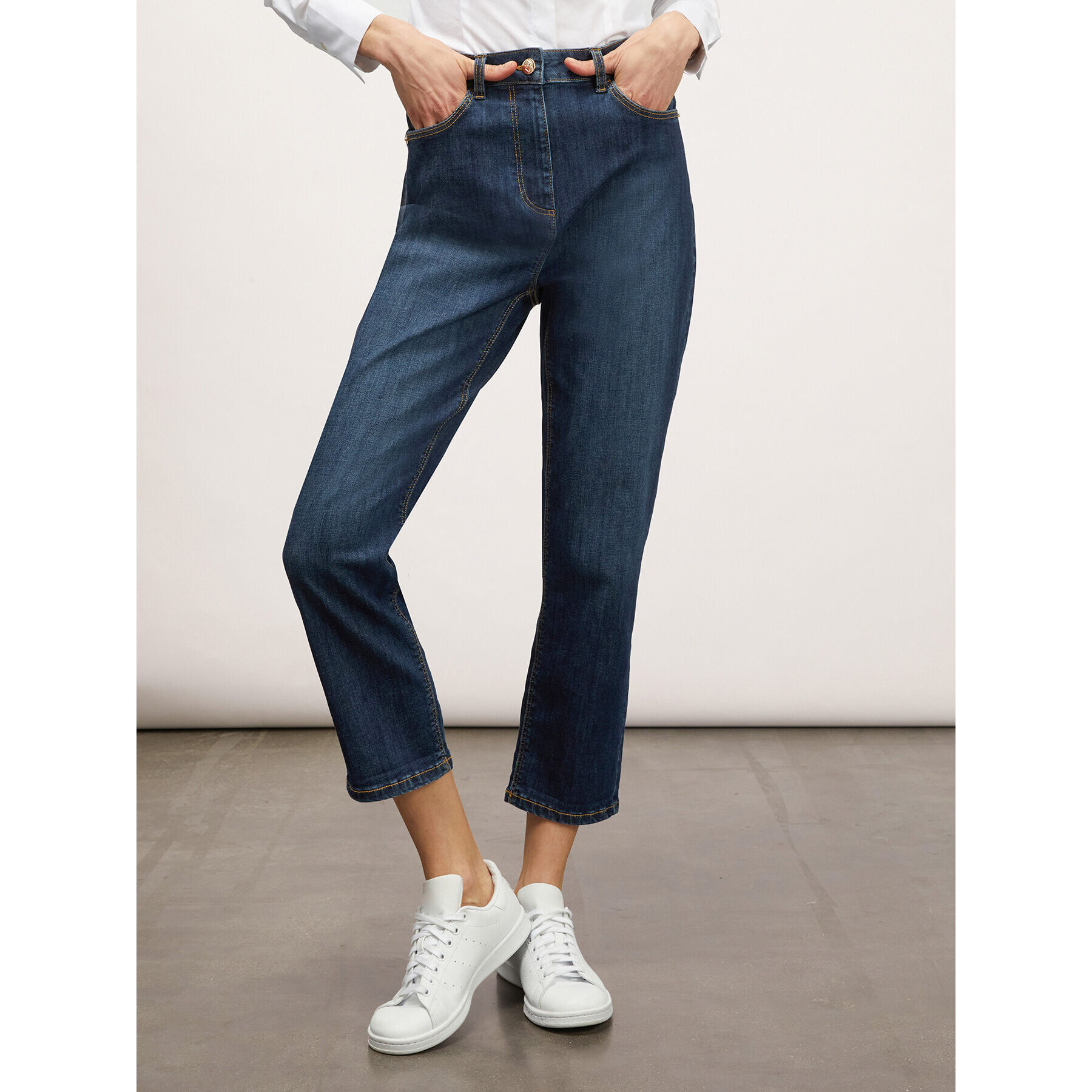 Motivi - Vaqueros relaxed fit Bella - Azul