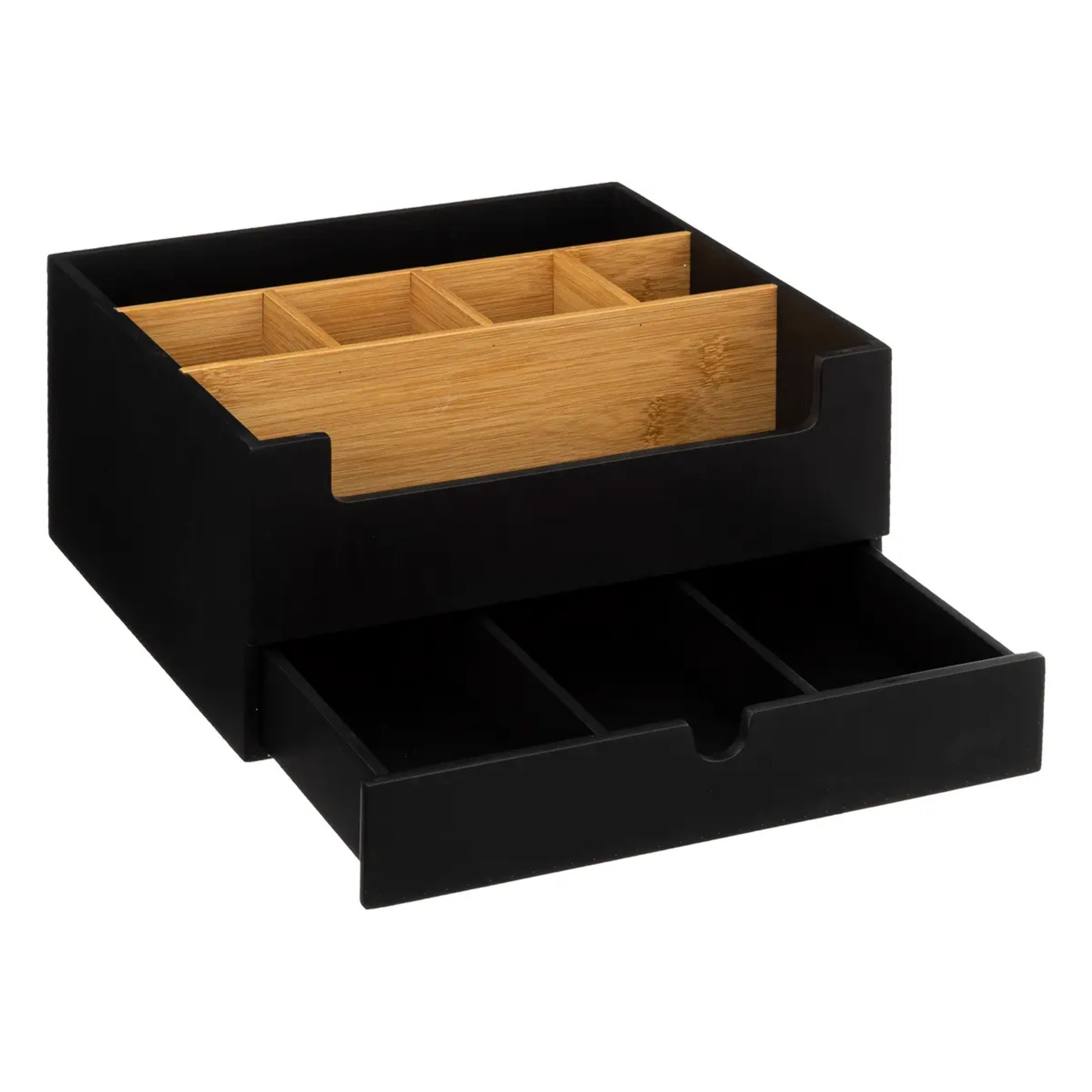 Organiseur 1 tiroir "Naturéo" noir