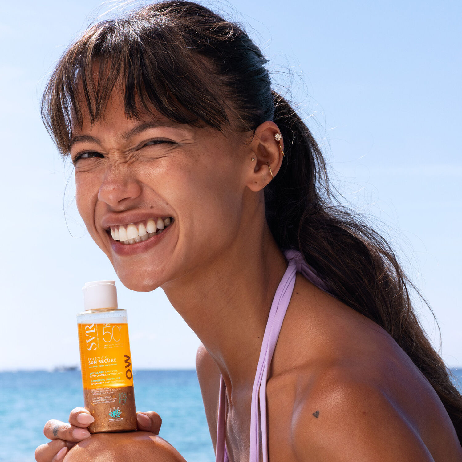 Sun Secure Glow SPF50+ - Eau Solaire Pailletée 100 ml