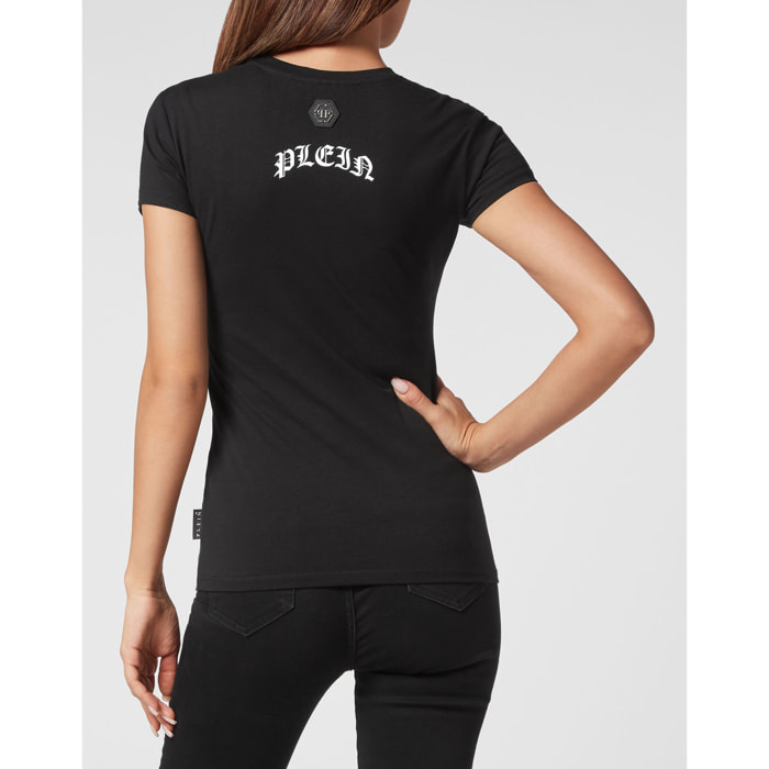 PHILIPP PLEIN T-Shirt Round Neck LOVE