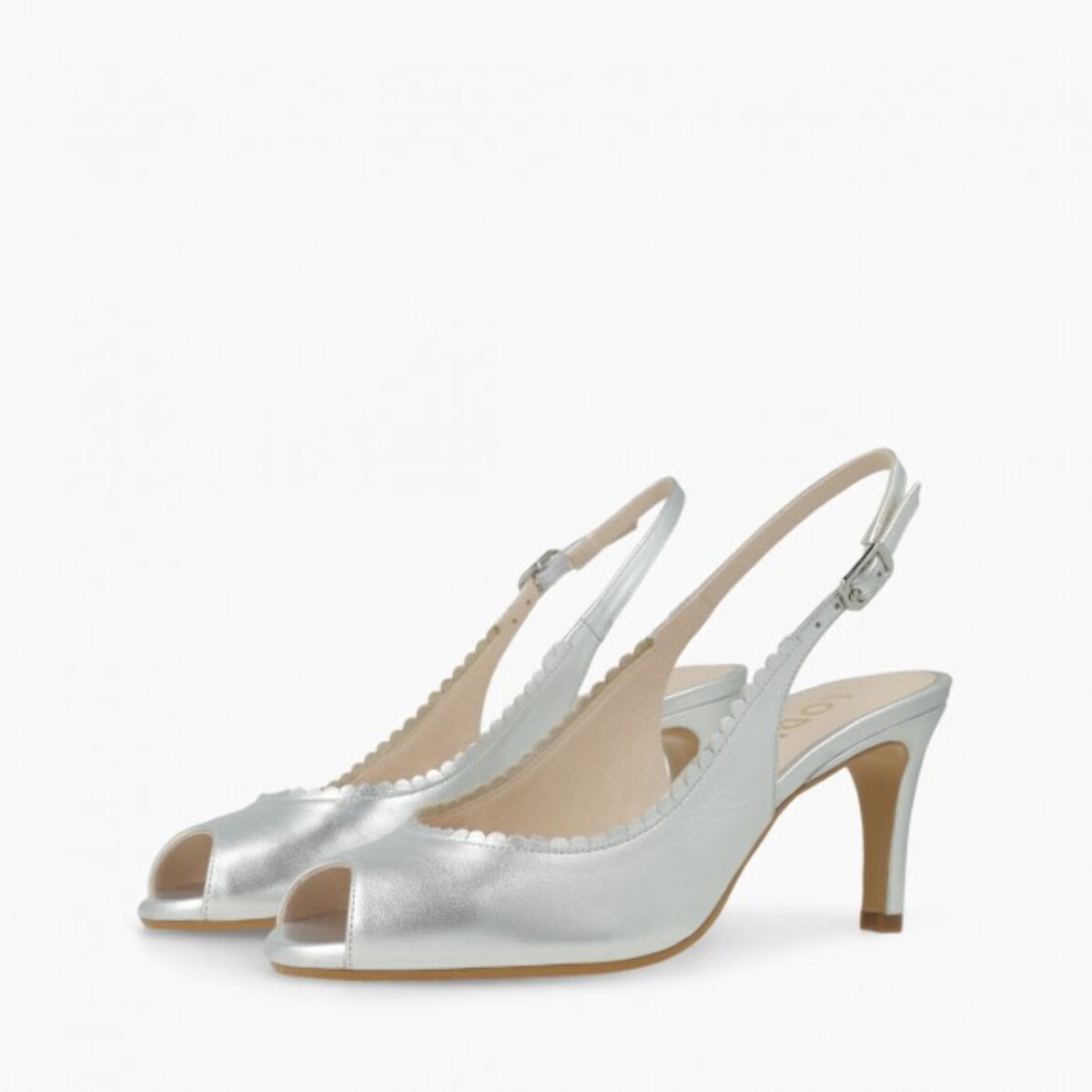 SANDALIAS PLATEADAS PINTER