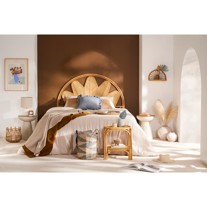 Tête de lit déco en rotin L160 cm NALAH